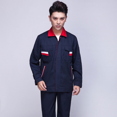 藏青色嘉兴工作服AC02-1