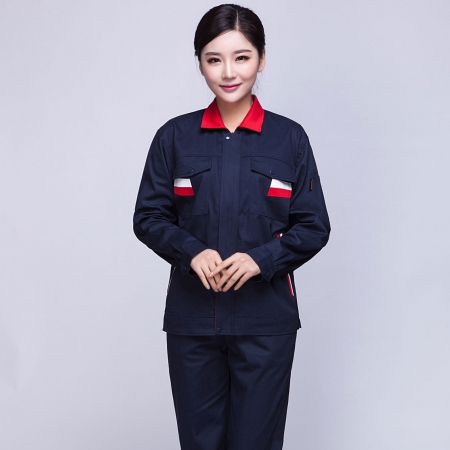 藏青色嘉兴工作服AC02-1