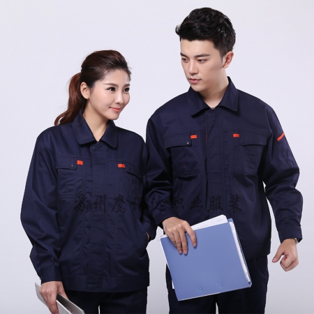 米黄色春秋工作服AC119